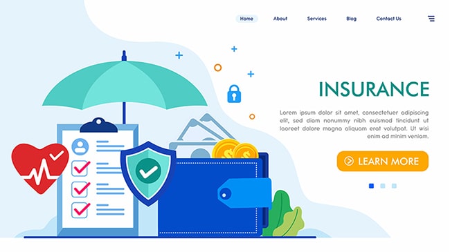 Thiết kế website bảo hiểm nhân thọ chuyên nghiệp